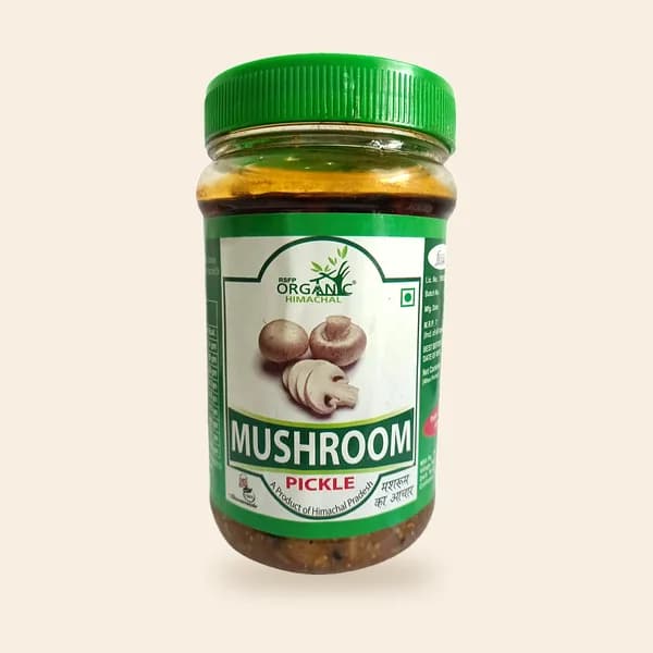Mushroom Pickle jar