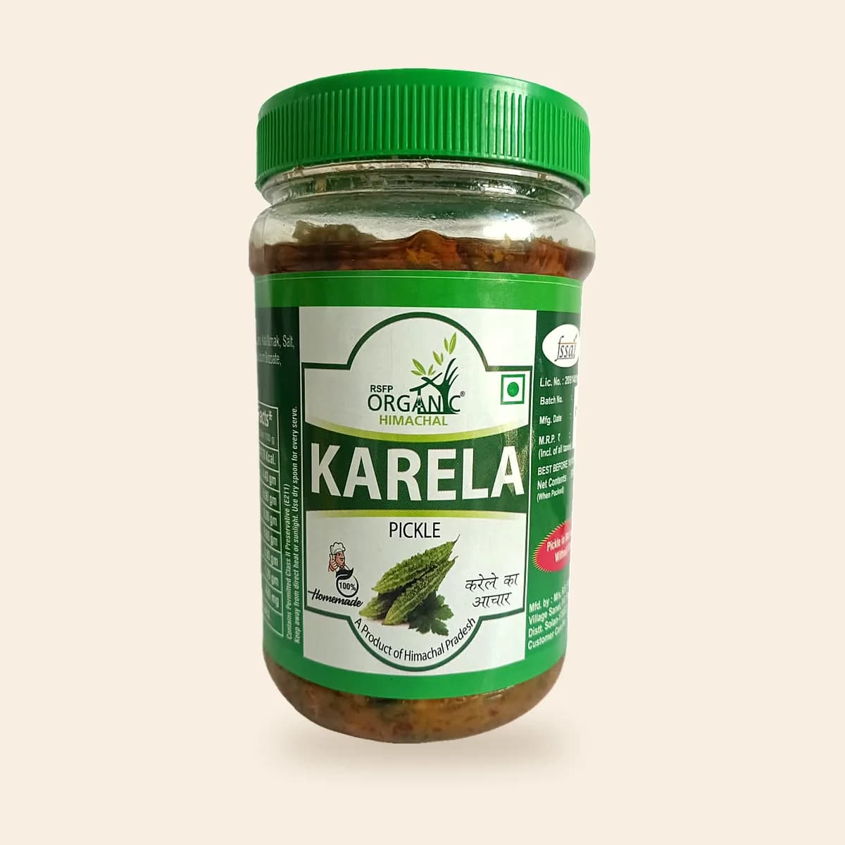 Pahadi Karela Pickle jar